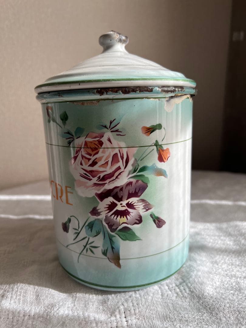 美しい⭐︎フランスアンティーク　JAPY キャニスター　SUCRE