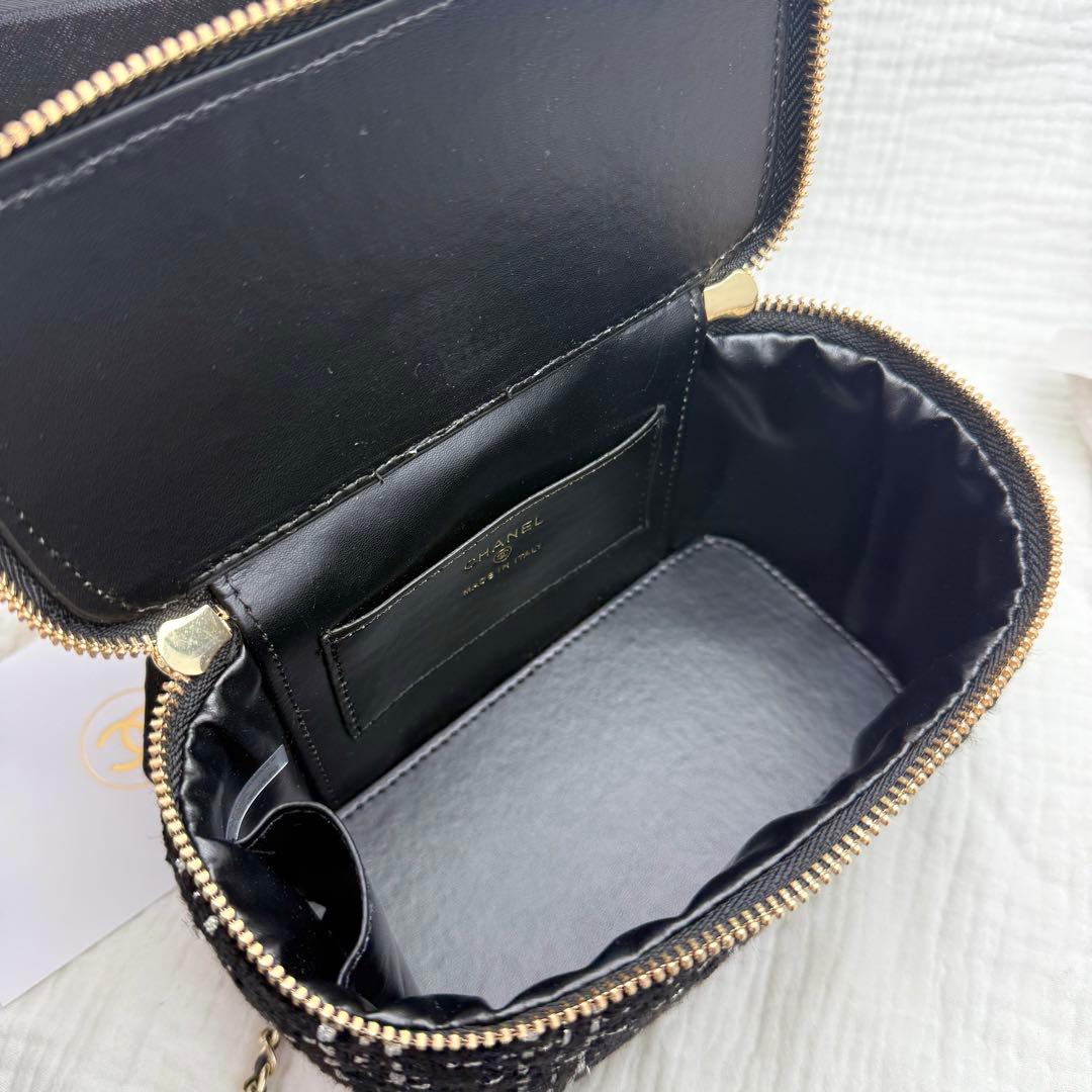 【限定特価】CHANEL ノベルティ　チェーン　ショルダーバッグ　ツイード