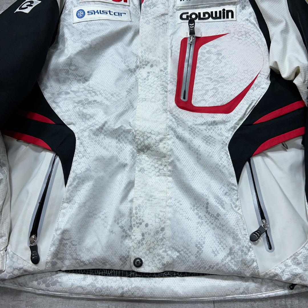 スウェーデン代表モデル GOLDWIN サイドフルオープン スキーウェア S