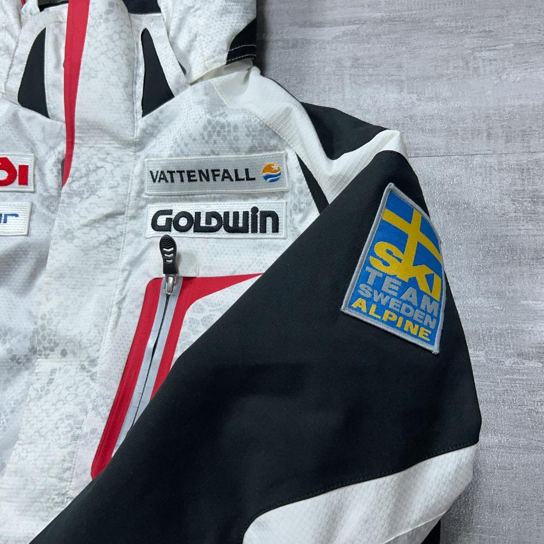 スウェーデン代表モデル GOLDWIN サイドフルオープン スキーウェア S