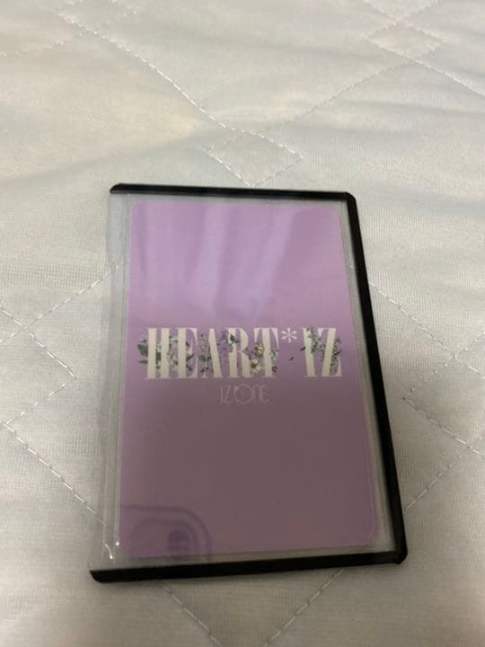 IZ*ONE サイン会トレカ　ミンジュ