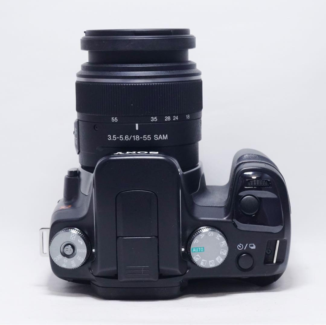 動作確認済 美品 SONY DSLR-A100 α100 18-55mm レンズ