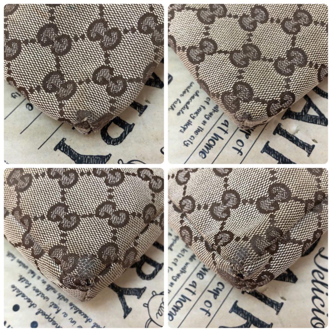 グッチ GG柄 シェリーライン ボティー バッグ キャンバス S3124