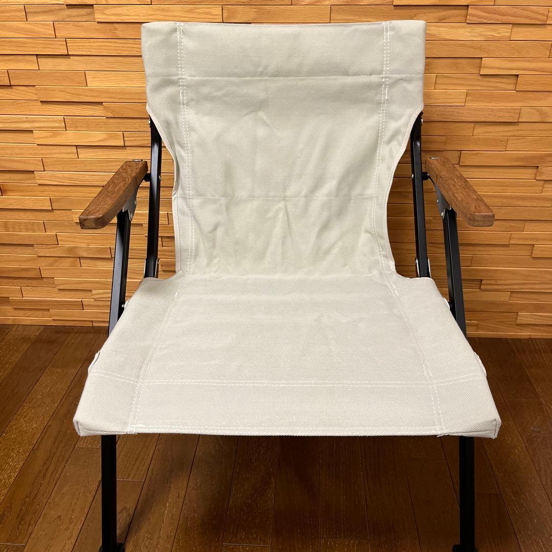  peak ローチェア ショート アイボリー③