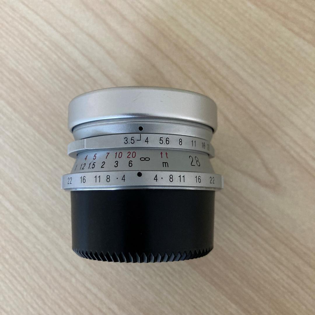 フォクトレンダー　カラースコパー28mm f3.5　Lマウント