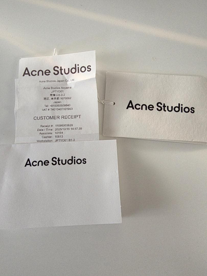 Acne Studios ルーズフィットトラウザーズ1981 cold