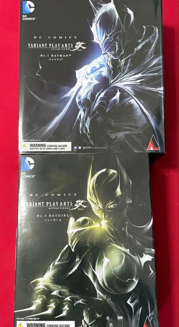 値下げ　Play Arts 改バットマン & バットガール