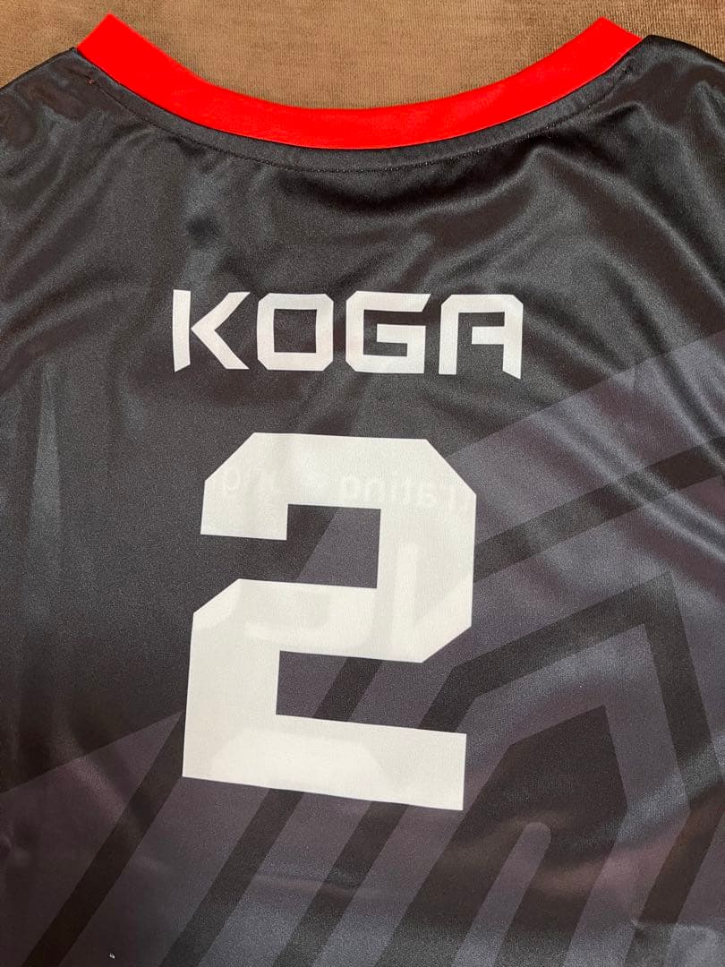 NECレッドロケッツ古賀紗理那選手直筆サイン入りレプリカユニフォーム