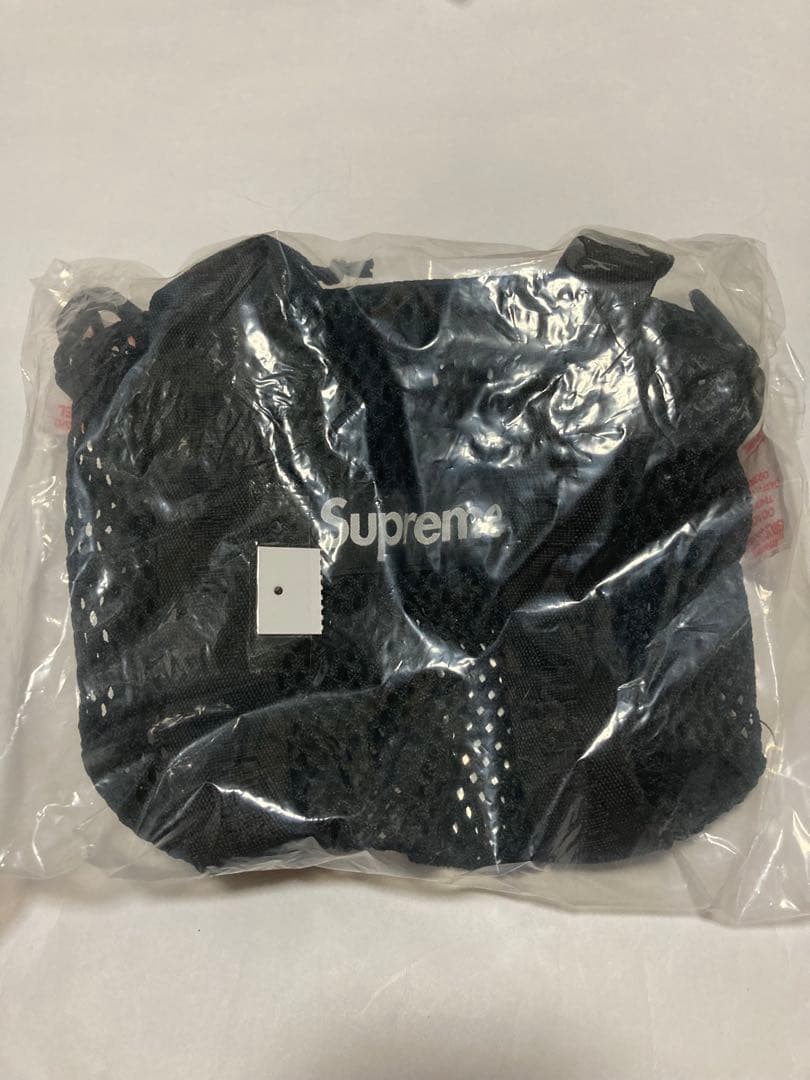 シュプリーム Supreme Mesh Mini Duffle Bag 黒新品