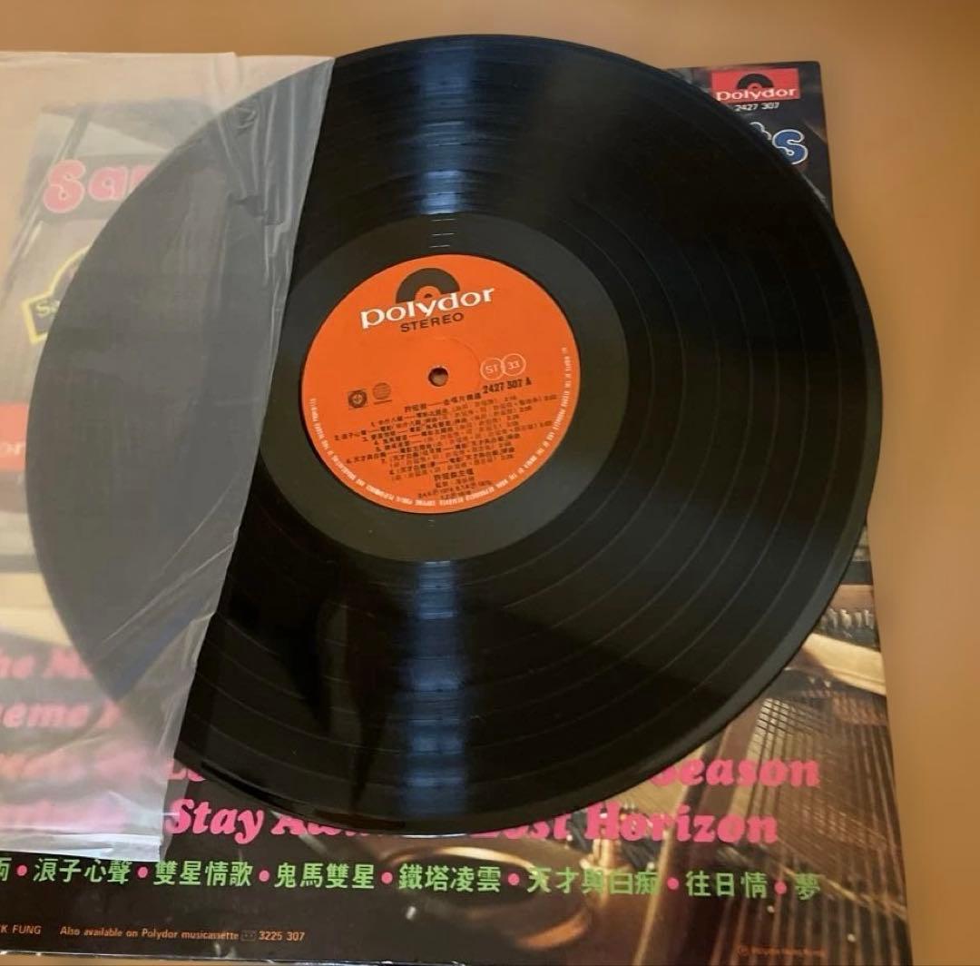 1976年 許冠傑 サミュエル・ホイのベストアルバム（ポスター付）