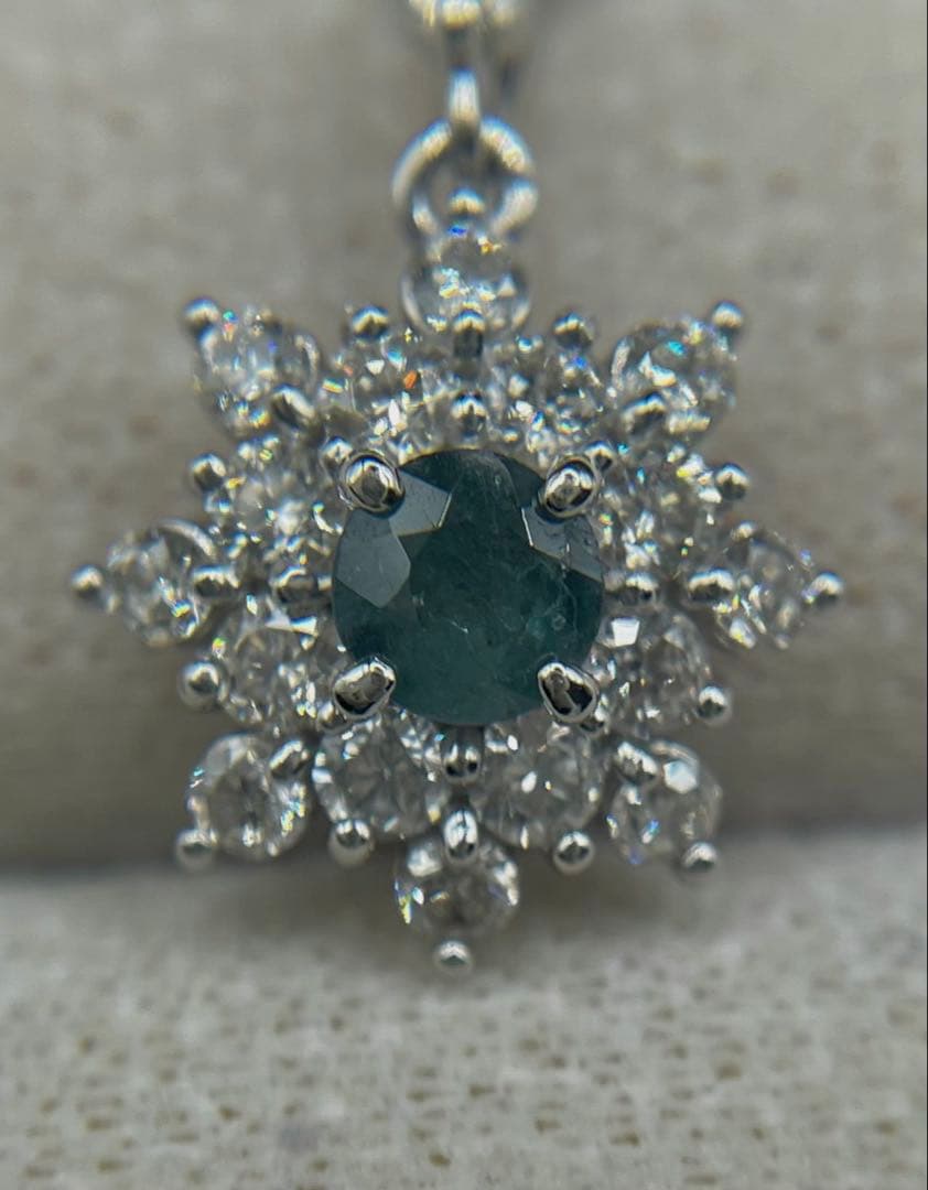 JJ1★高級 アレキサンドライト0.25ct D pt ヘッド ソ付