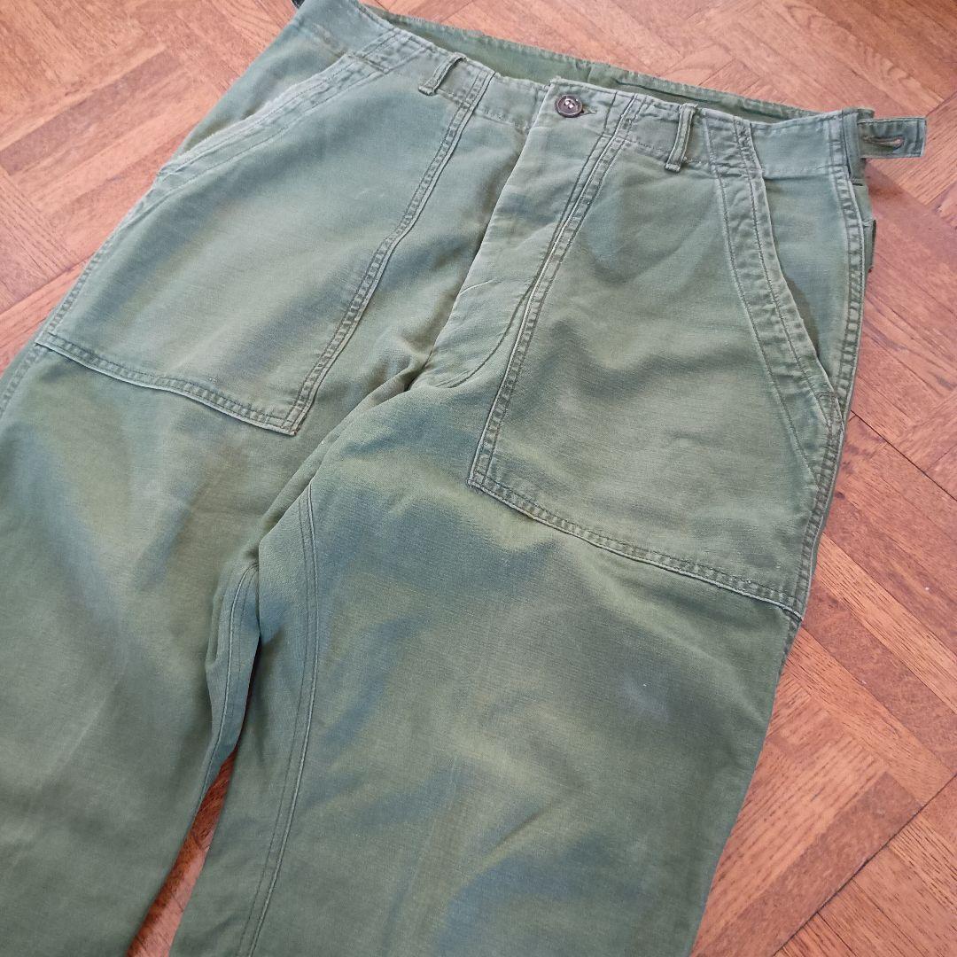 ベイカーパンツ 50s カーゴパンツ ミリタリー ボタンフライ US ARMY