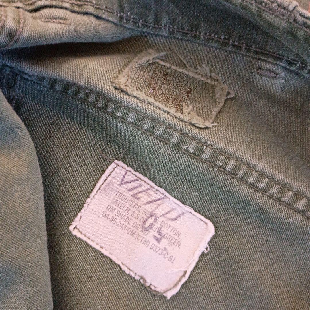 ベイカーパンツ 50s カーゴパンツ ミリタリー ボタンフライ US ARMY