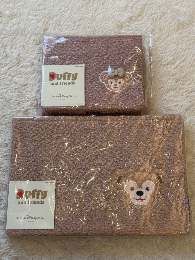 ダッフィー　シェリーメイ 収納ボックス　②点セット