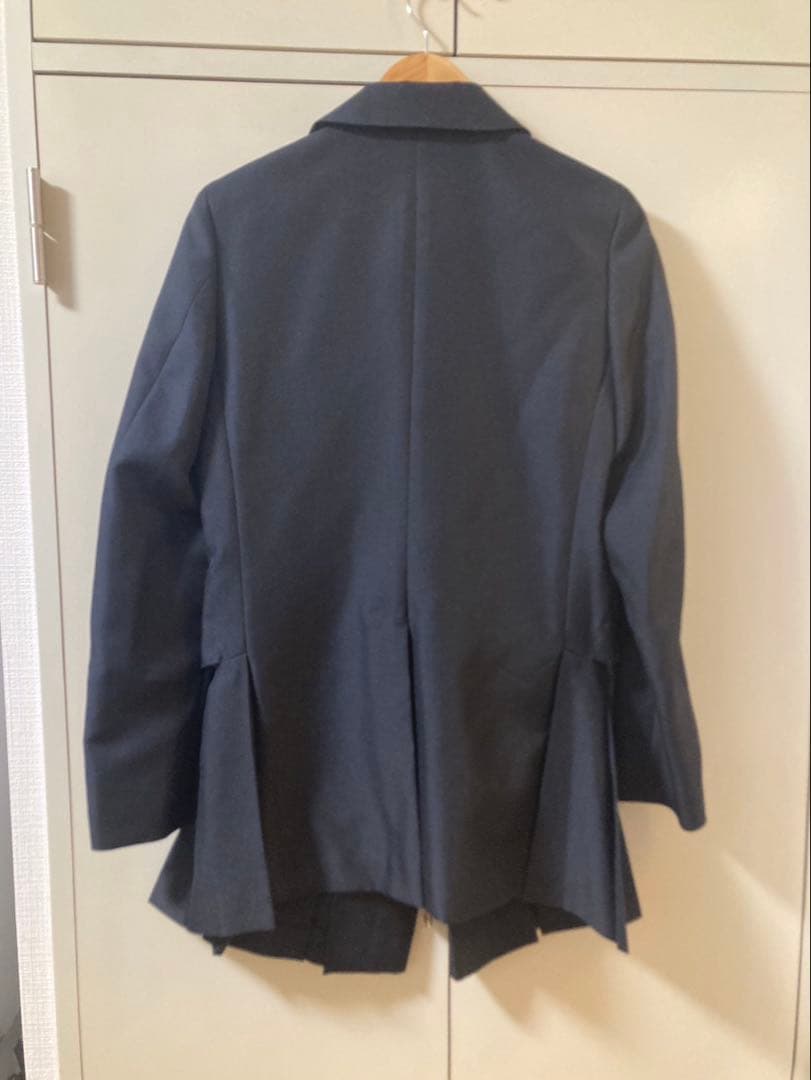 BLACK COMME des GARÇONS 21SS プリーツドッキングJK