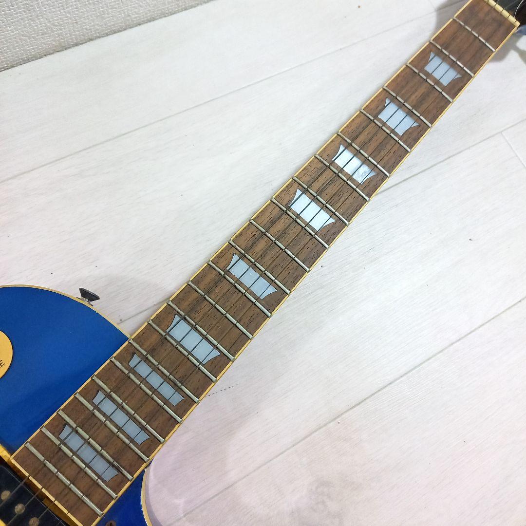 ジャンク Juno レスポール メタリックブルー