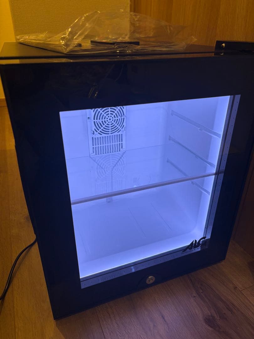 アローン LEDミニ冷蔵庫 ゲーミング冷蔵庫　30L ALG-GMMFL30L
