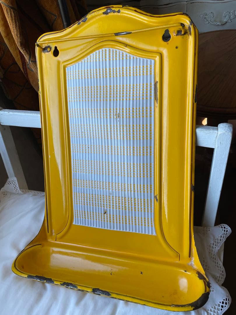 たくちゃんアンティーク　ホーロー　レードルラック　BB社　レードル２本