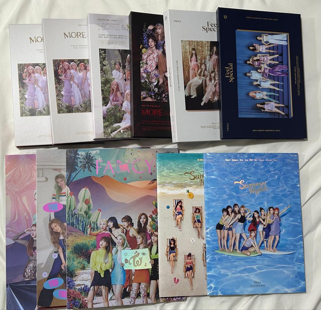 twice アルバム + トレカ抜きの特典+シーグリ2020