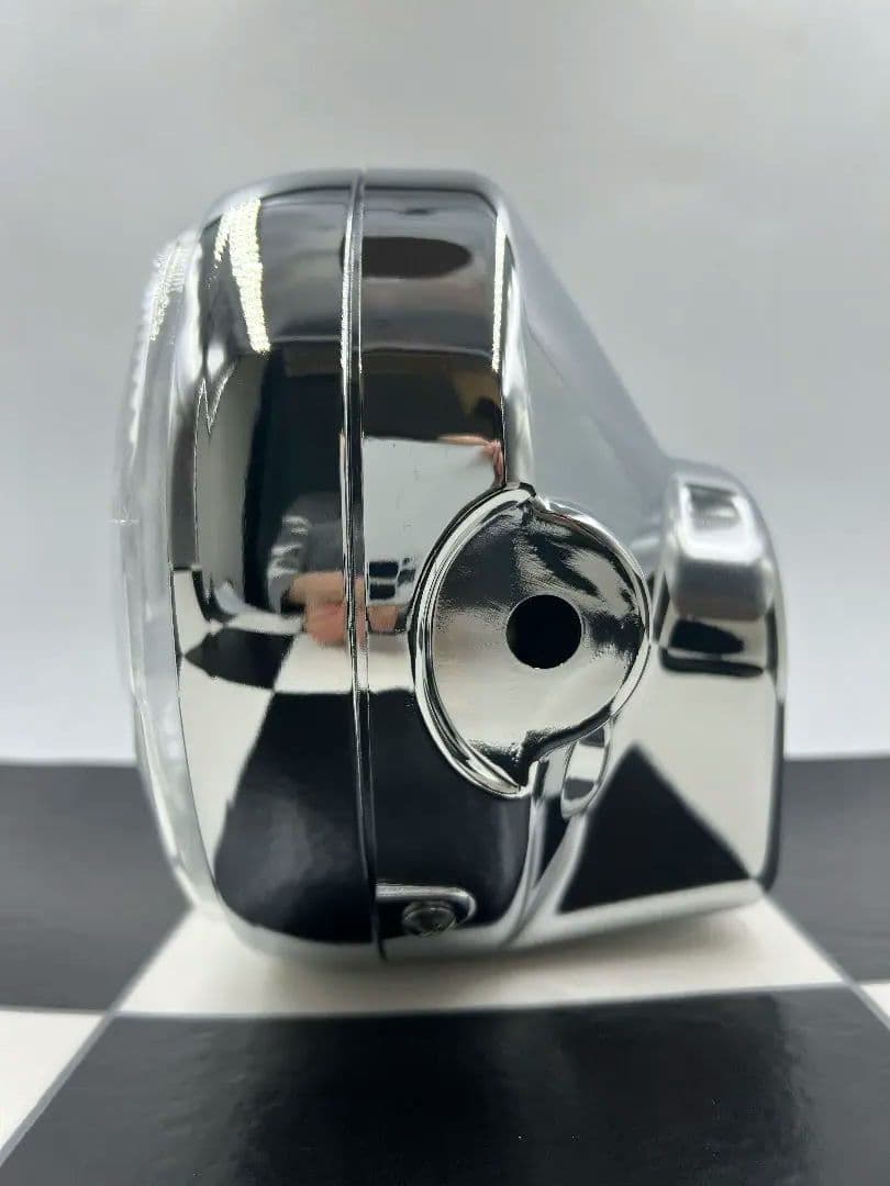 シビエCIBIEタイプ180パイヘッドライトクリアレンズ/メッキケ−ス