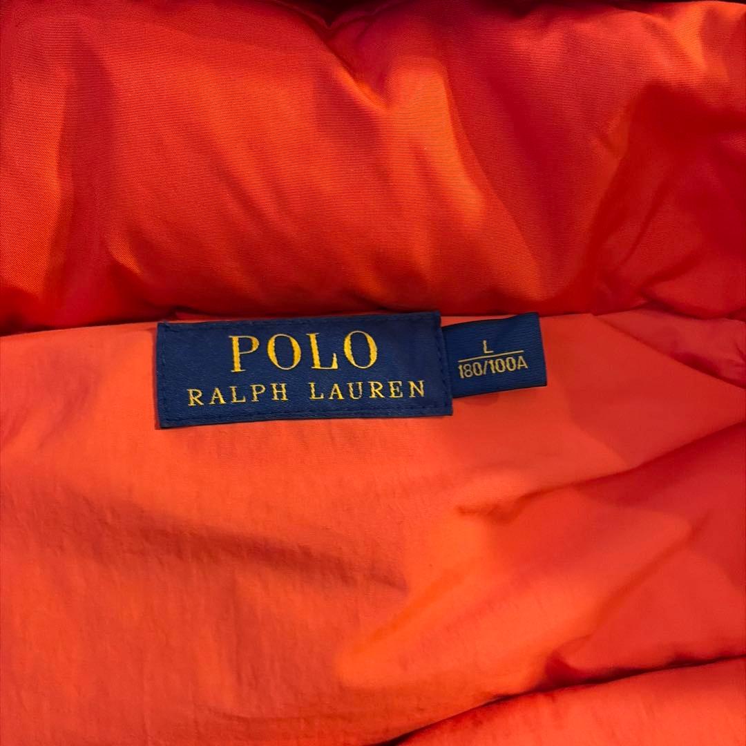 Polo Ralph Lauren オレンジ ダウンベスト L