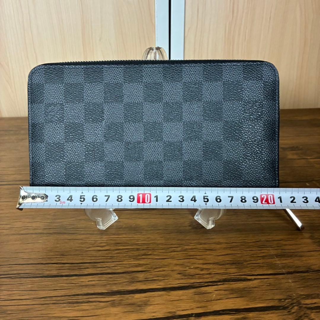 【美品】LOUIS VUITTON ダミエグラフィット　ジッピーオーガナイザー