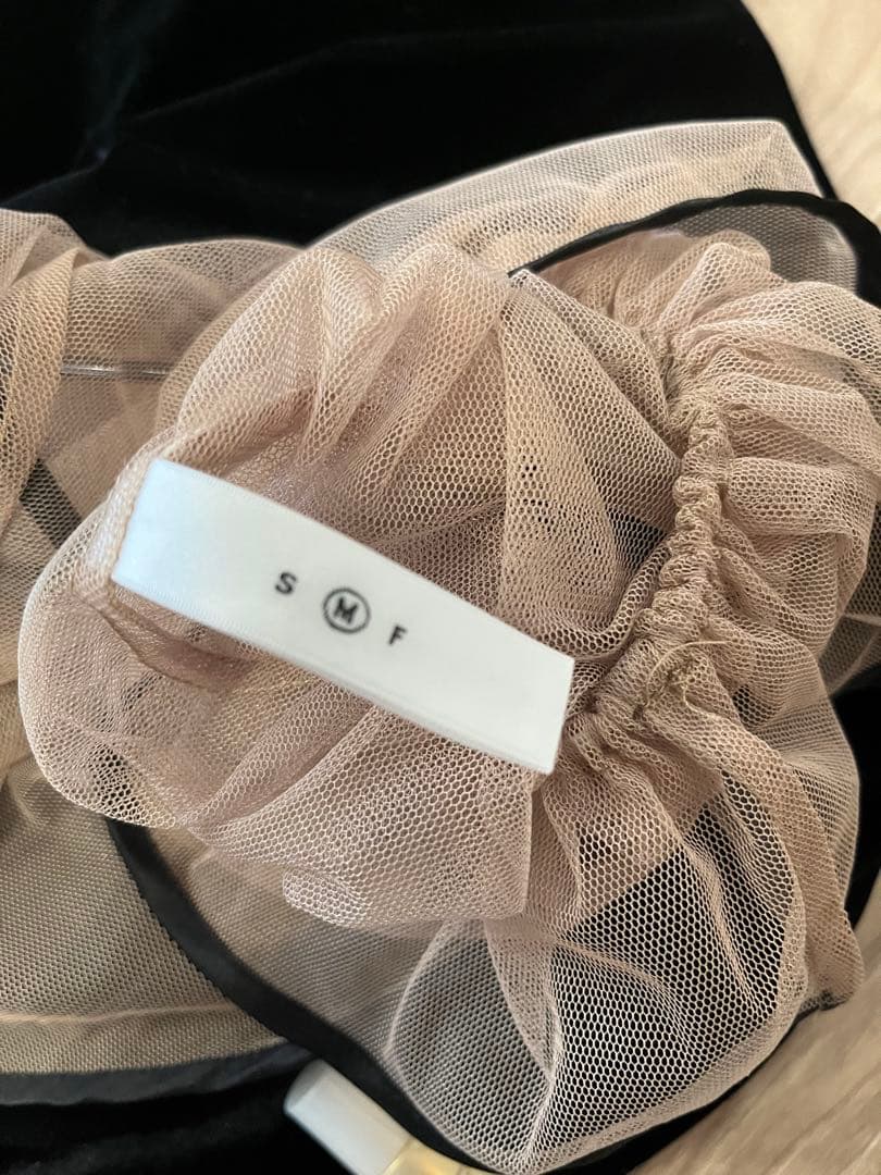 アメリビンテージ　MANY WAY AIRY VEIL DRESS M ベロア