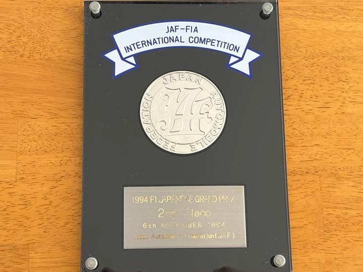 F1 1994 日本GP JAF-FIA 盾 表彰台 ポディウム