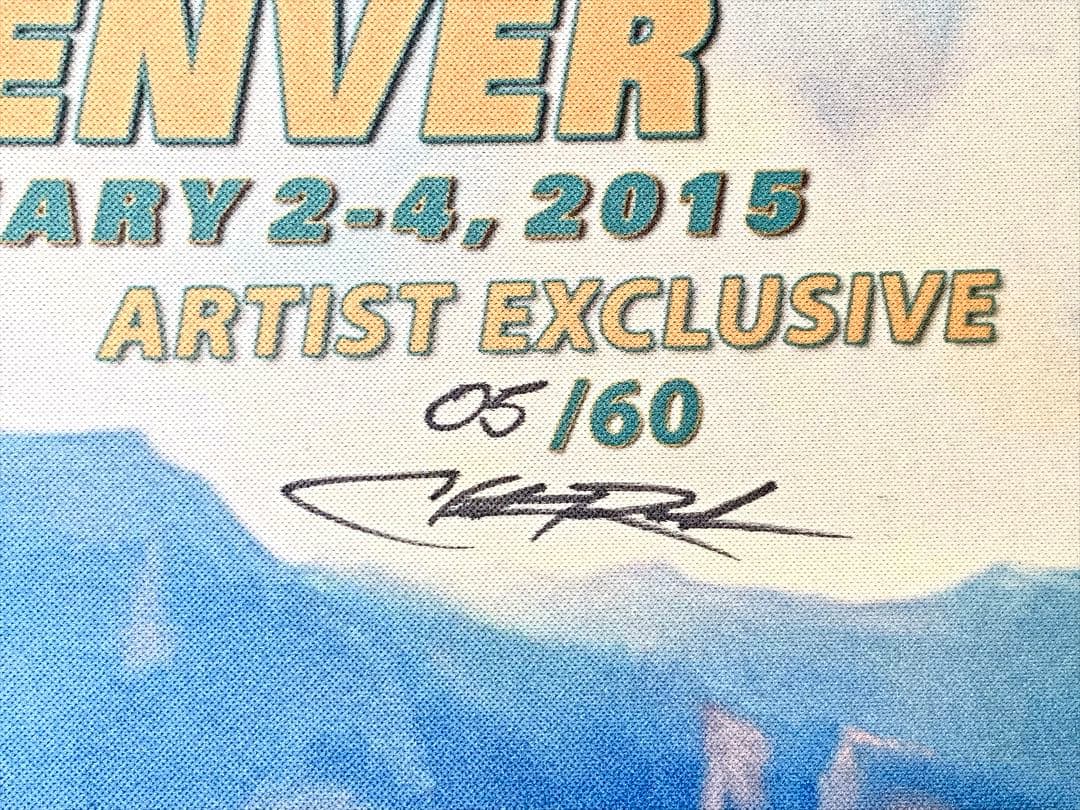 【MTG】Christopher Rush直筆サイン プレイマット