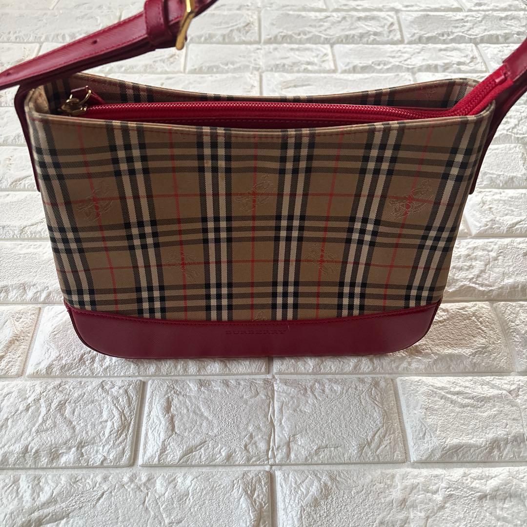 Burberry チェック柄 バッグ