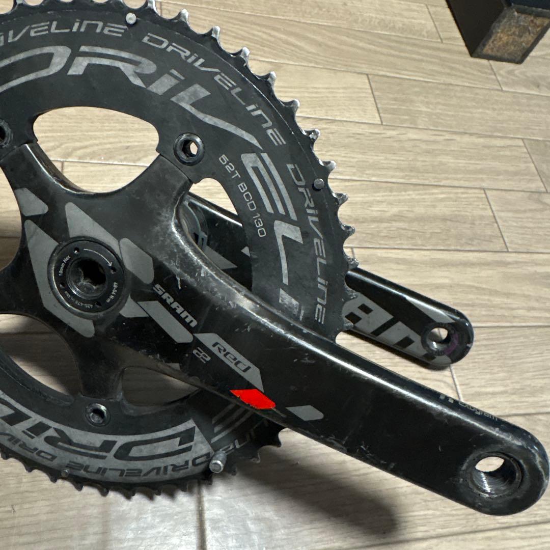 SRAM RED 22 カーボンクランク 170mm