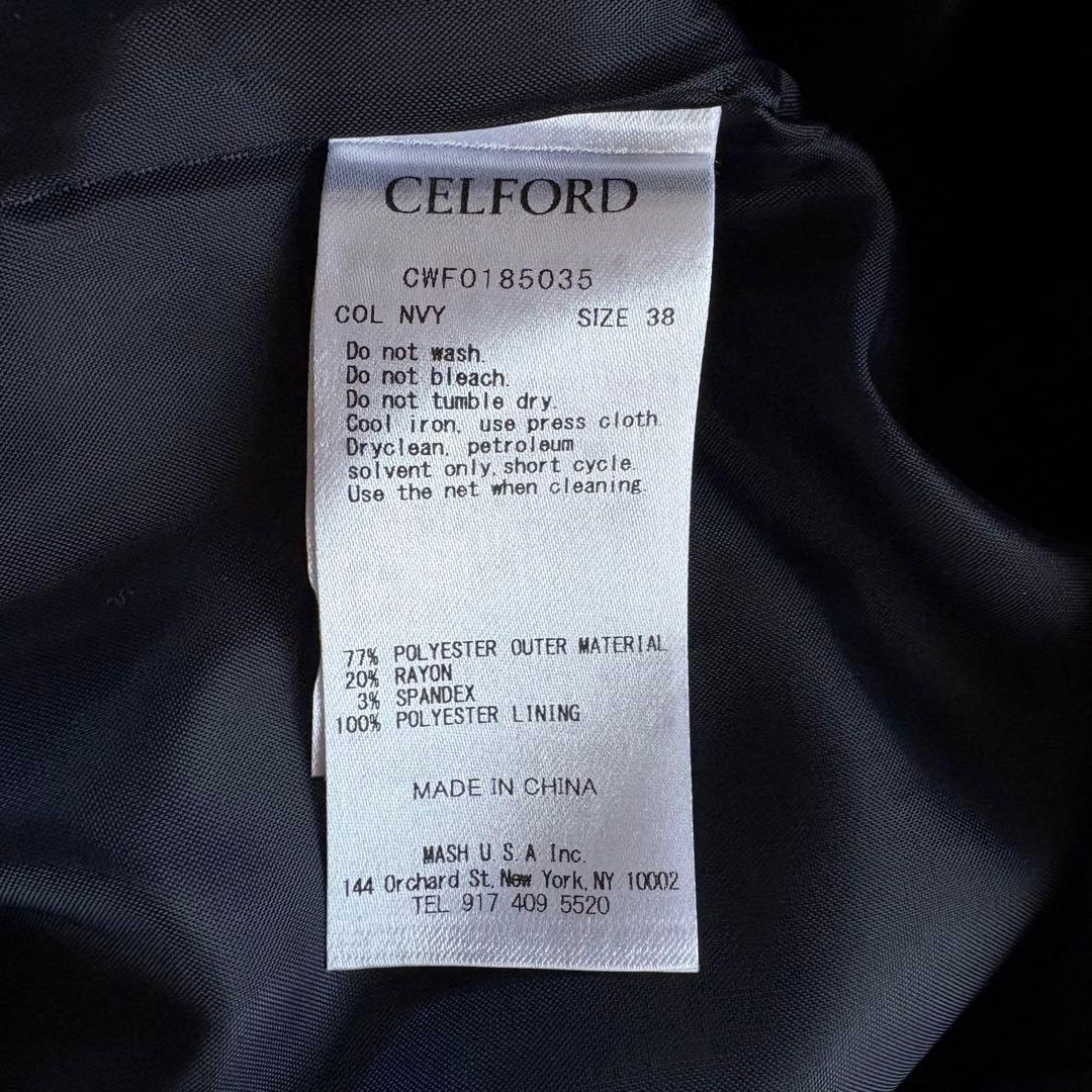 【新品】CELFORD セミコクーン タックタイト ワンピース 卒入学