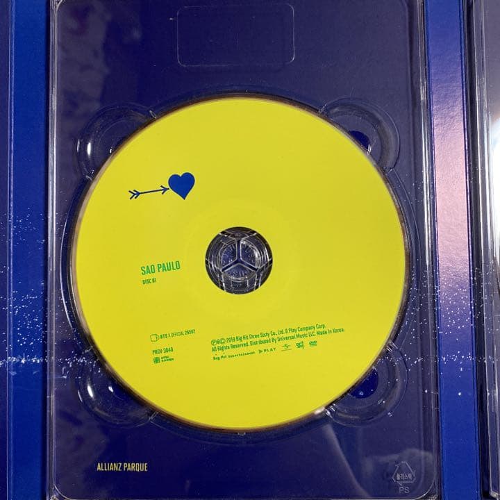 BTS WORLD TOUR SYS SAO PAULO DVD 日本語字幕