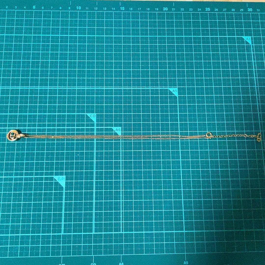 Christian Dior　クリスチャンディオール　ネックレス　ゴールド