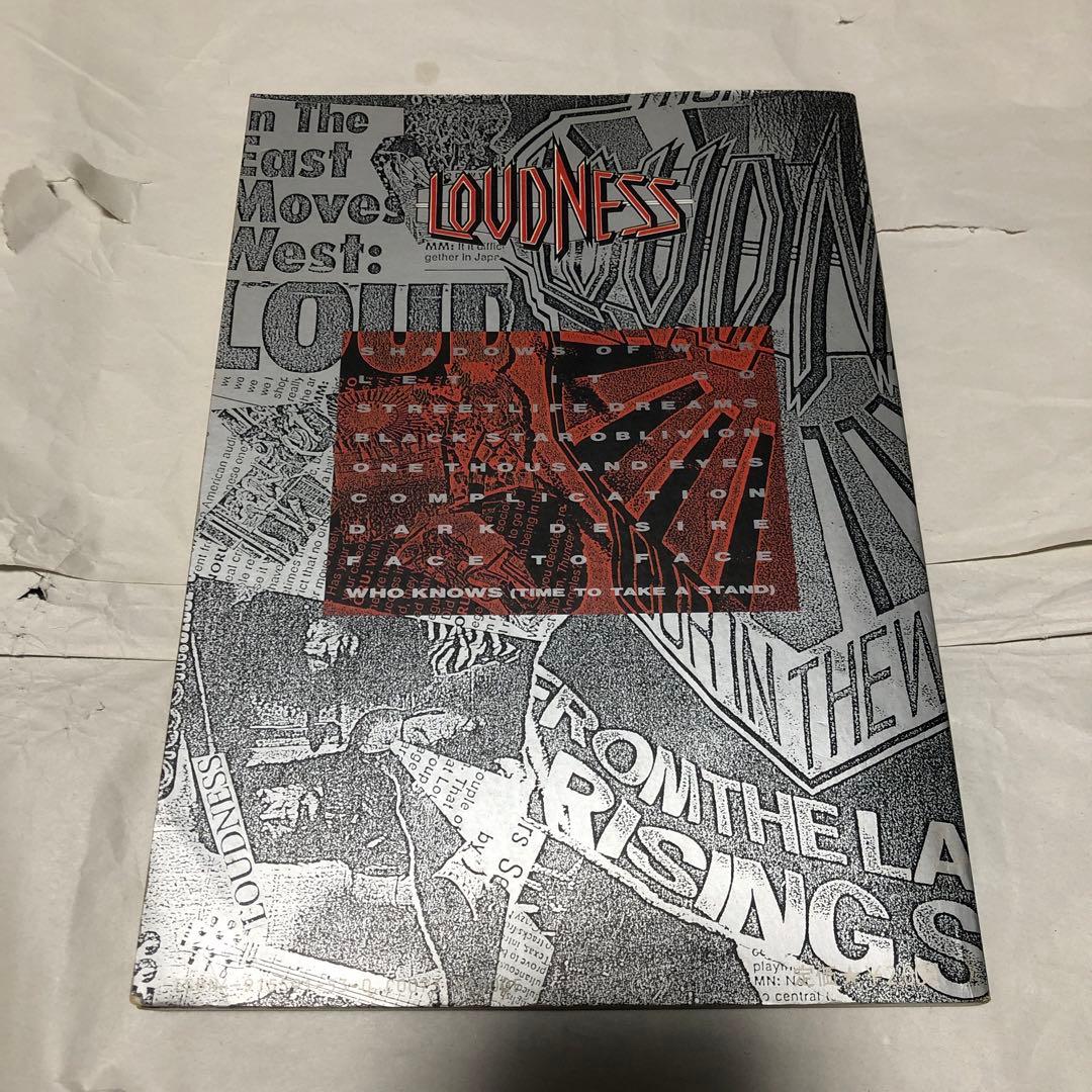 LOUDNESS SHADOWS OF WAR バンドスコア 楽譜