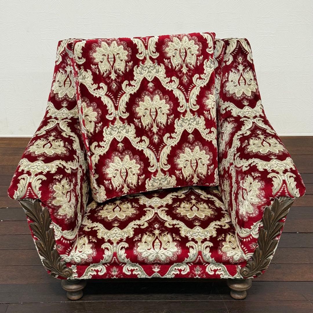 H19K86c 神戸洋家具 永田良介商店 1人掛けソファ