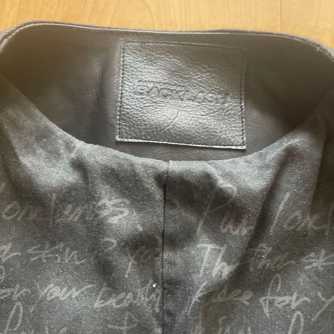 バックラッシュストレッチリネンベスト