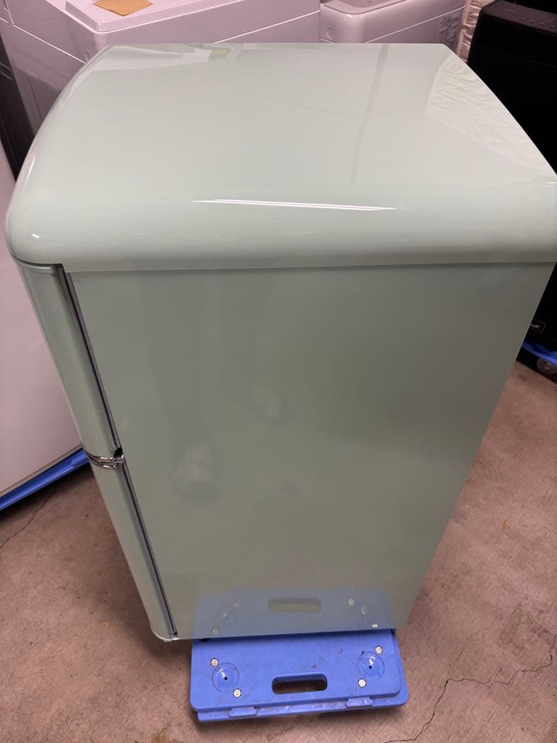 2024年製81 Lミントグリーン冷蔵庫アイリスオーヤマPRR-082D T