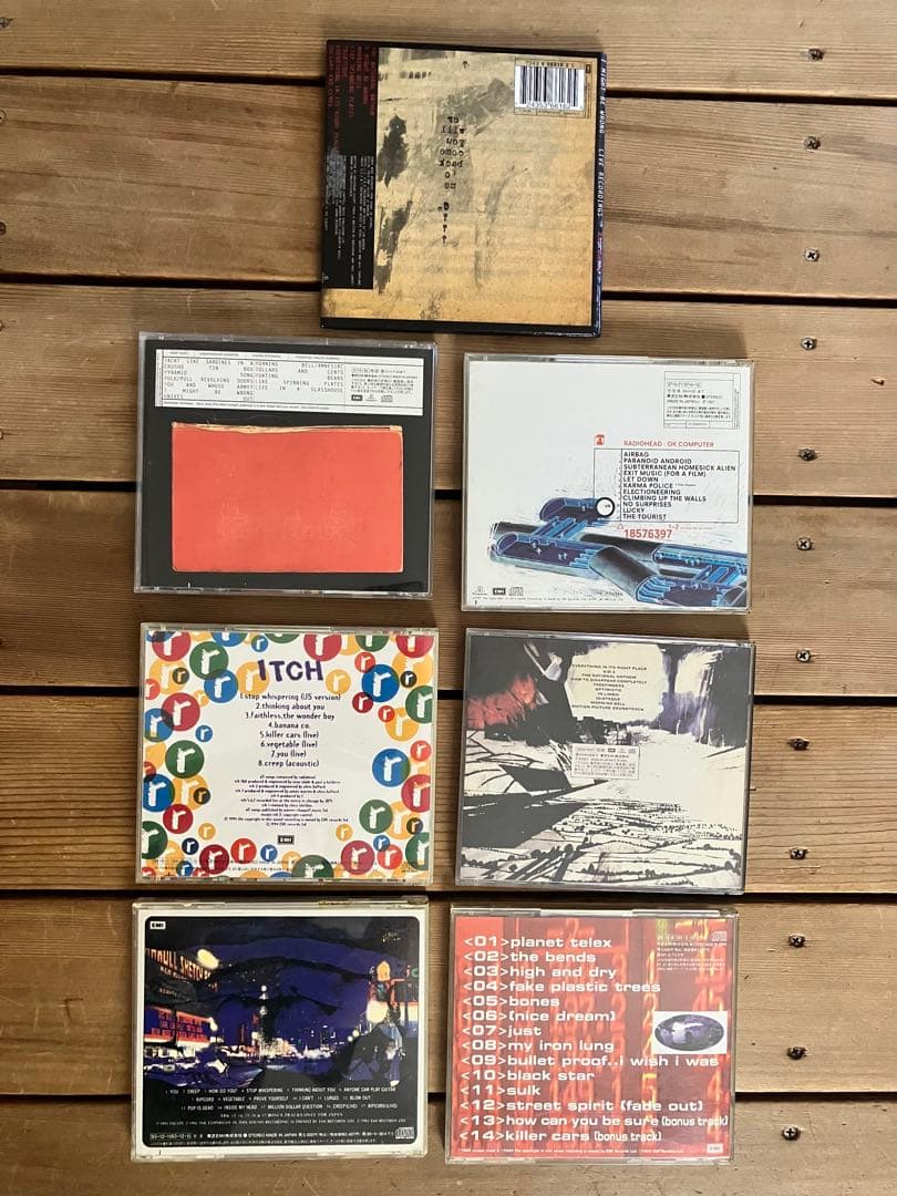 Radiohead CD 7枚セット