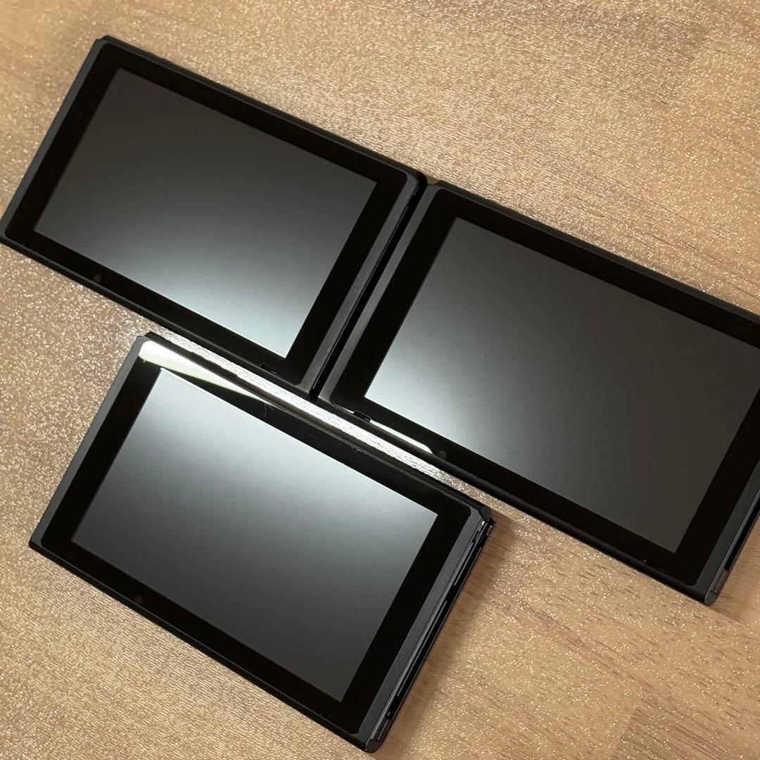 7-044 Switch 本体のみ バッテリー強化版 3台 まとめ売り