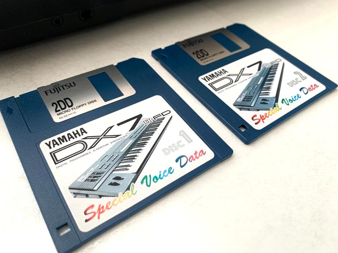 YAMAHA DX7II FD シンセサイザー ボイスデータフロッピー付