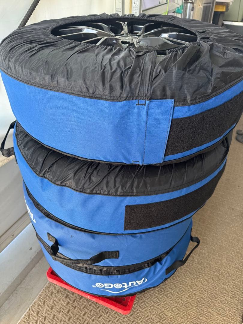 美品BMWX３ブリヂストンBLIZZAKタイヤホイールセットR18 スタッドレス