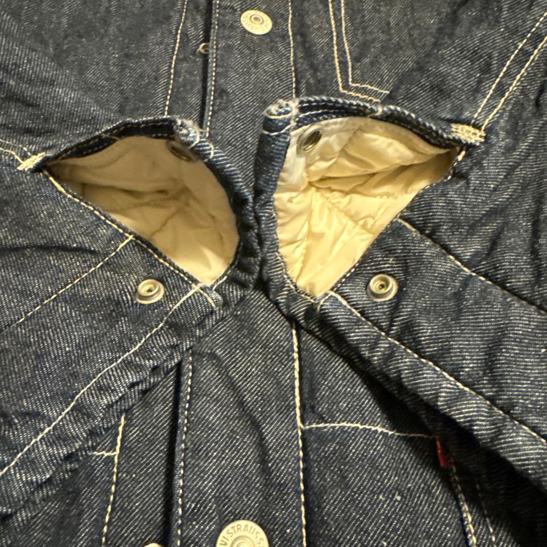 Levi's Red デニム中綿カバーオール Mサイズ リバーシブル