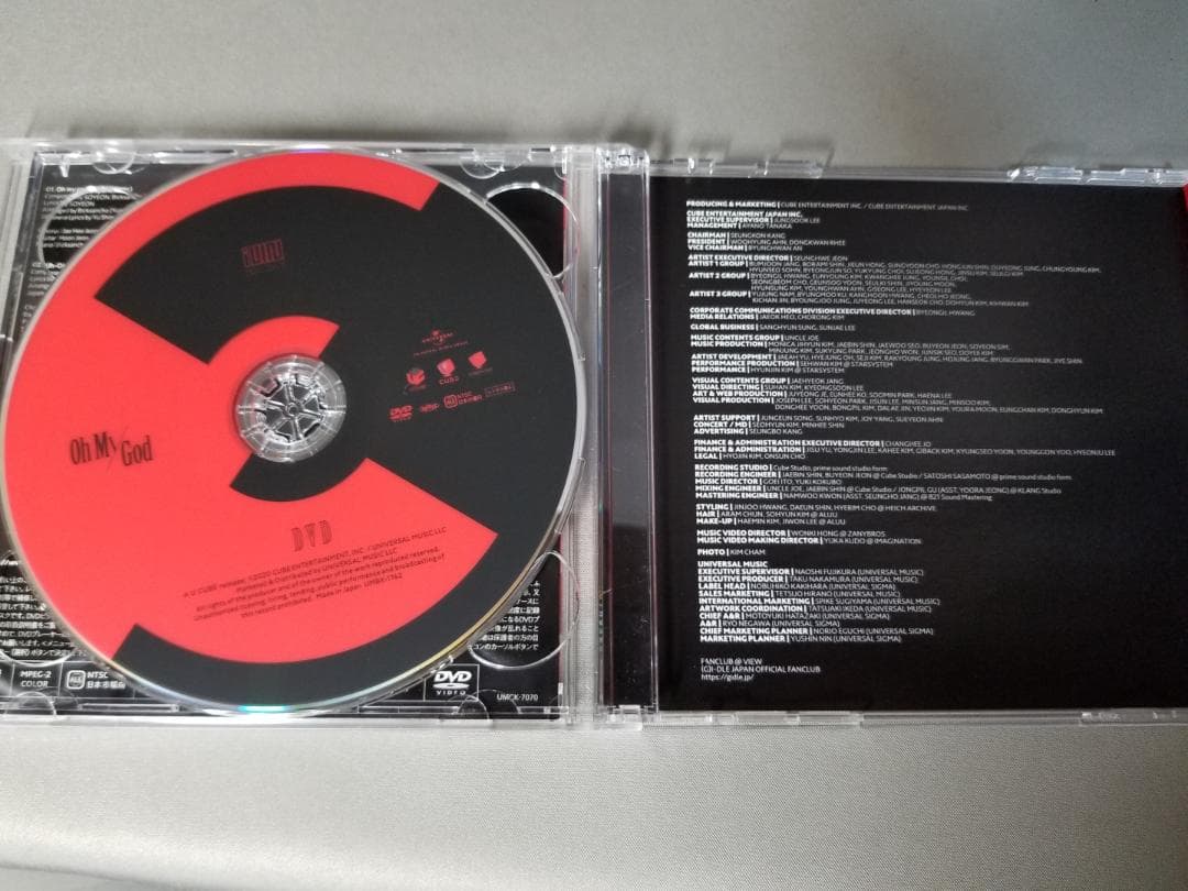 Oh my god(初回限定盤A)(DVD付) ◇（Ｇ）Ｉ－ＤＬＥ