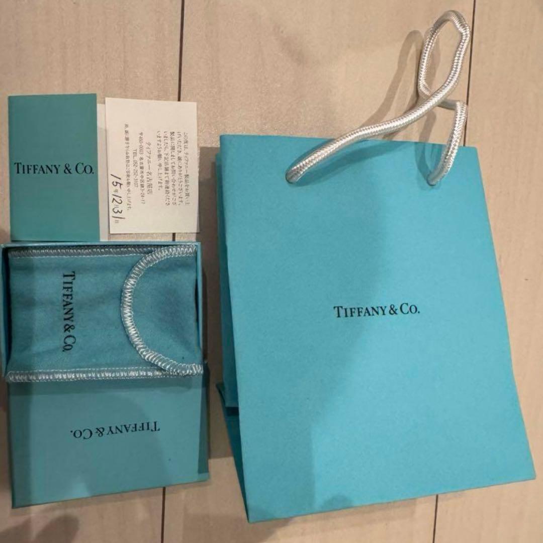 Tiffany ティファニー ティアドロップ キーリング Silver925
