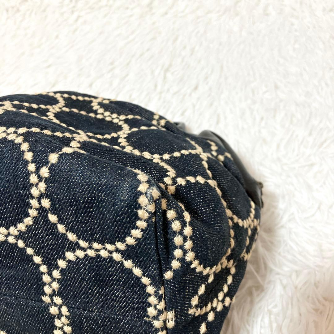 美品✨ミナペルホネン　tambourine タンバリン　マフィンバッグ　レザー