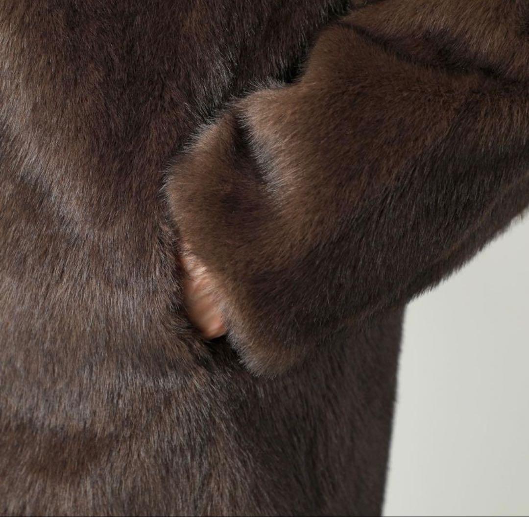 乳飲み子　CAPE HORN ファーブルゾン FLACO MOCHA