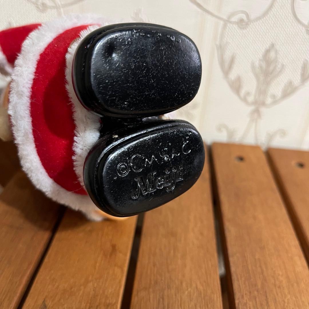 【アンティーク】Meiji CMらんど カールおじさん サンタコス ソフビ人形