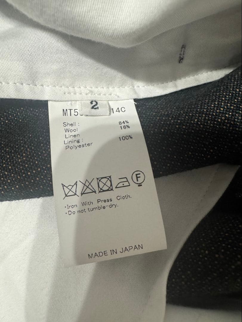 パンツ MAATEE&SONS JEFFERY SMALL PINHEAD size2