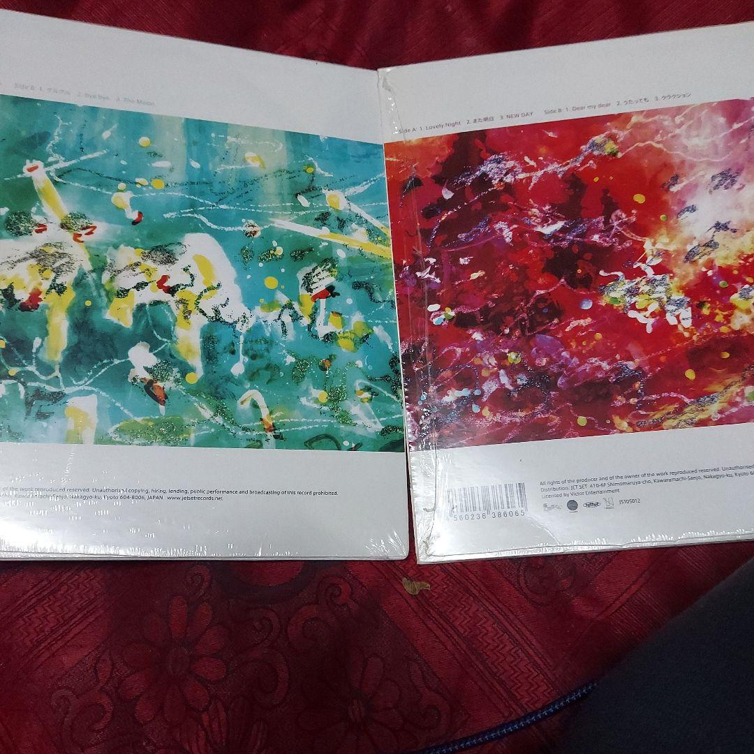 sakura fujiwara green red レコードセット 藤原さくら